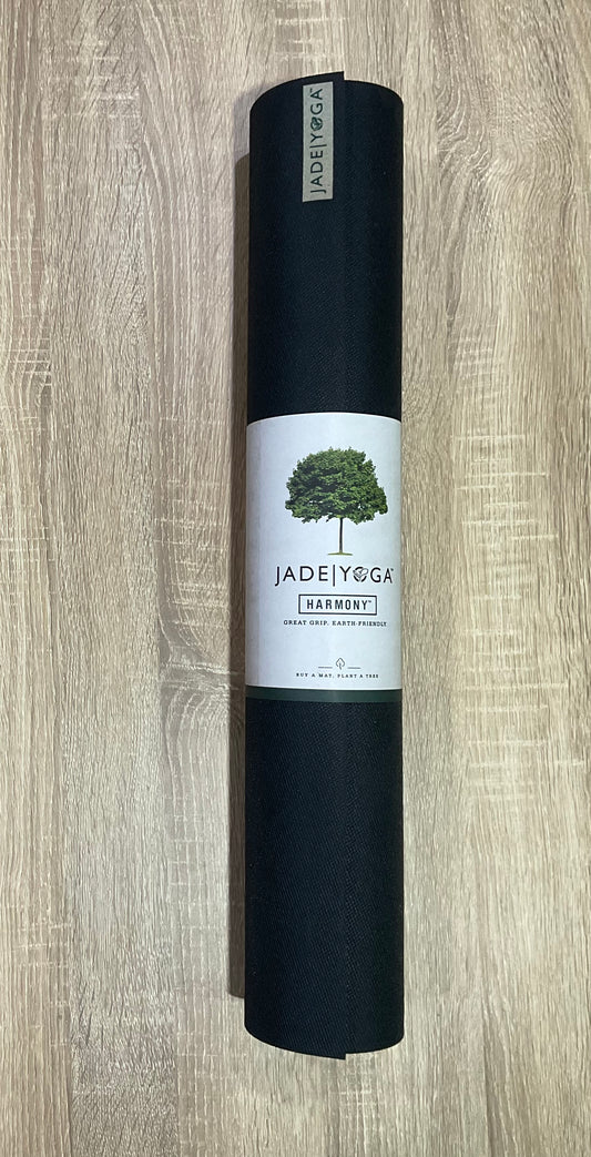 Jade Yoga Harmony Mat- Black