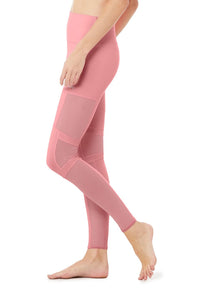 alo yoga pink leggings