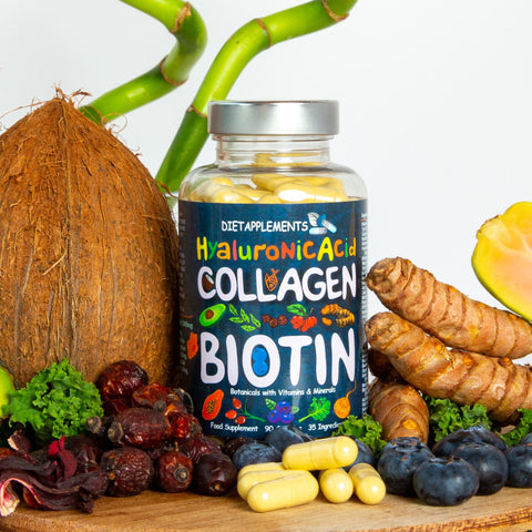 Marine Collagen, Biotin & Hyaluronic Acid