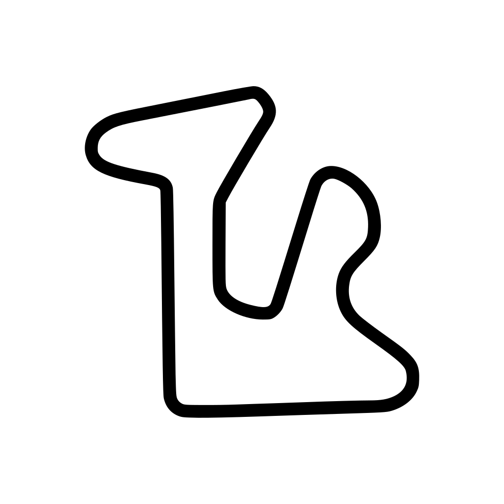GingerMan Raceway Original Course Decal