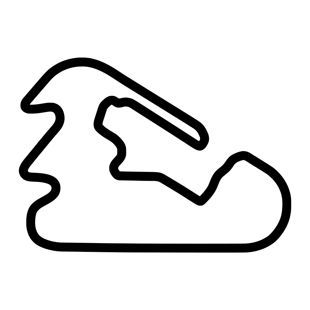 Pocono Int'l Raceway Extra Long Course Decal