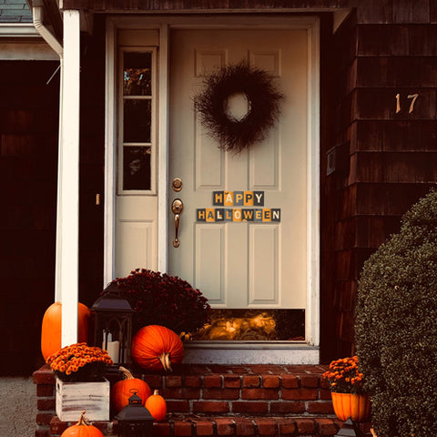 happy halloween wall decal