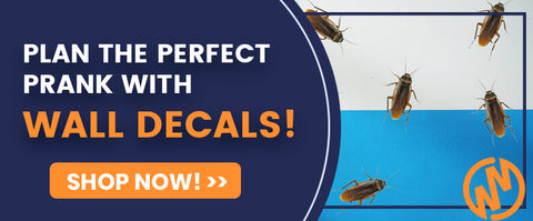 Plan the Perfect Prank with Wall Decals, Shop Now!
