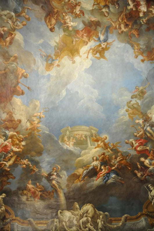 Angelic Ceiling Versailles Wall Mural Wallmonkeys Com