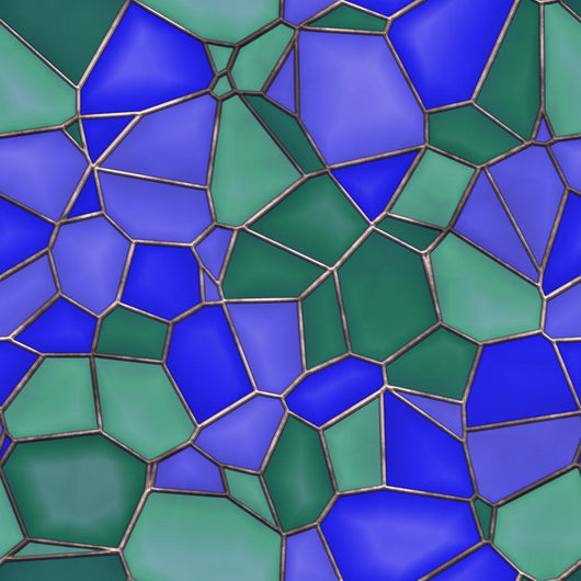 blue stained glass texture