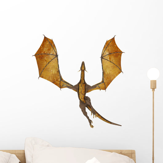 Dragon Flying Above Ceiling Wall Decal - WallMonkeys.com – Wallmonkeys