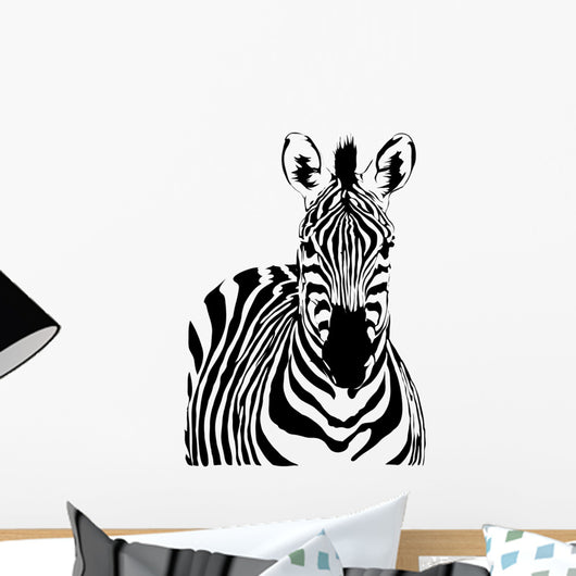 zebra wall decal