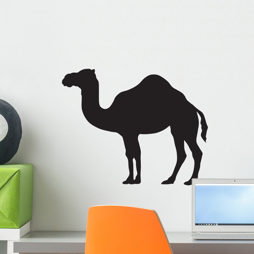 Download Camel Silhouette-vector Wall Decal - WallMonkeys.com