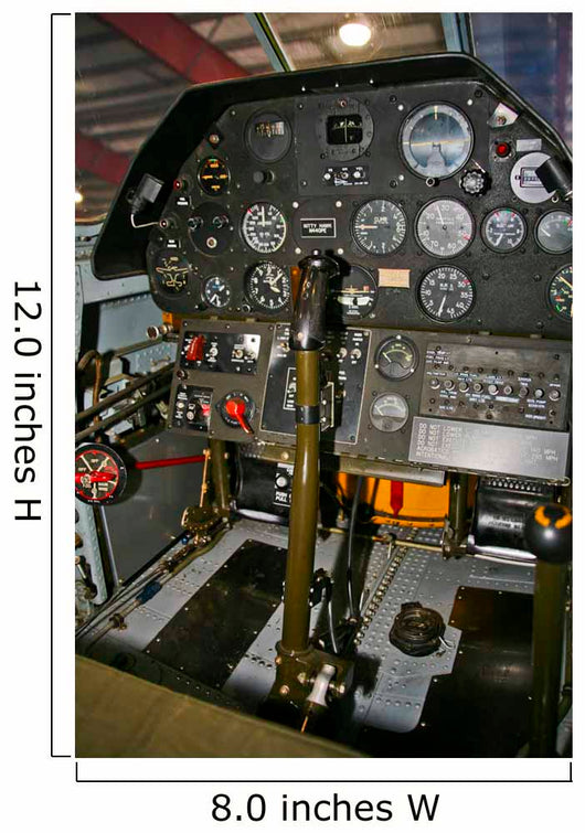 Cockpit P-40e Warhawk Wall Mural - WallMonkeys.com