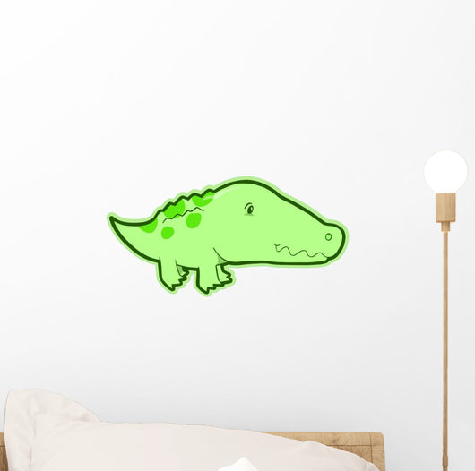 Cute Baby Alligator Wall Decal Wallmonkeyscom