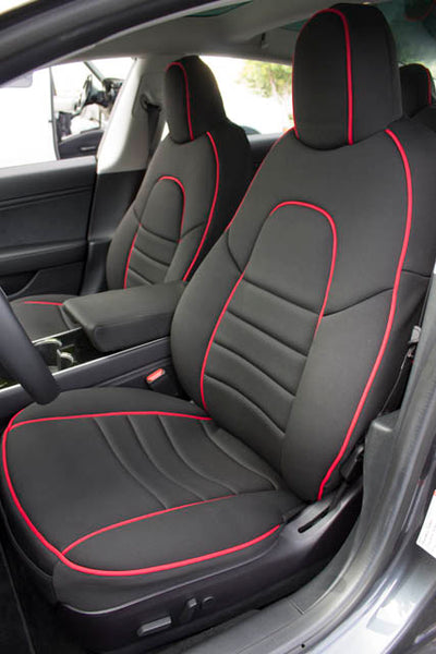 Wet Okole Full Piping Seat Covers for Tesla Model 3