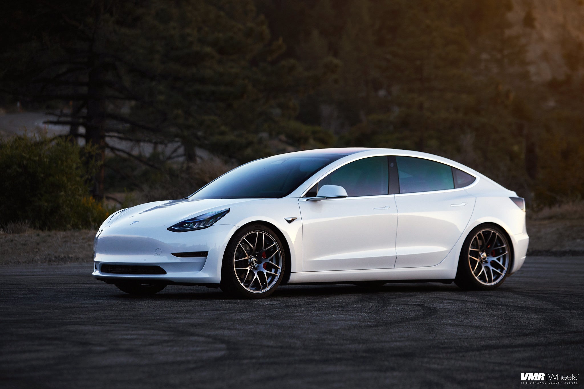 Tesla model 3 White