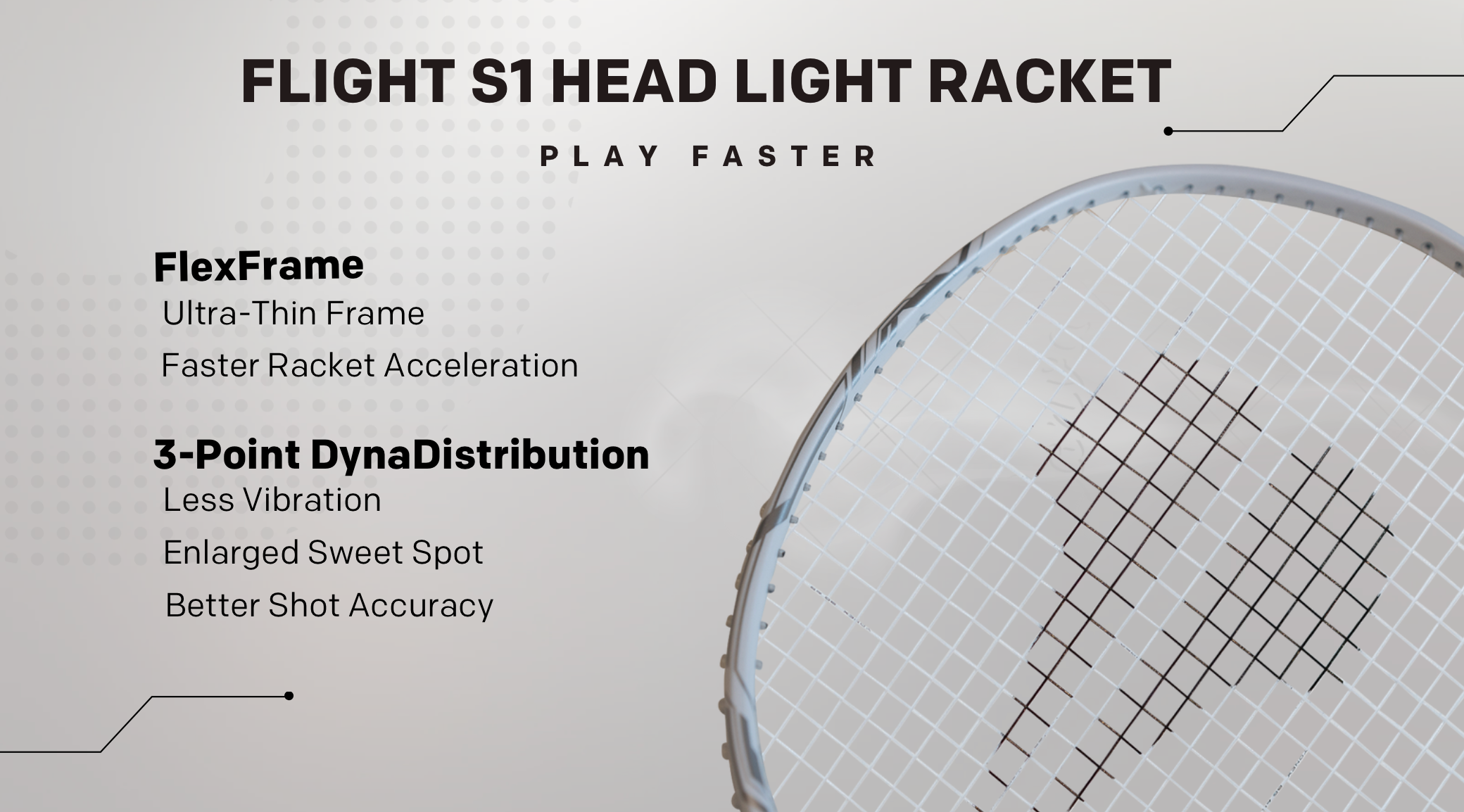 Best head light badminton racquet