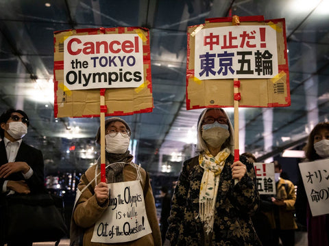 Anti-Olympic Protests in Japan