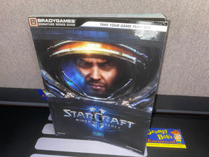 StarCraft II: Wings of Liberty (Official Strategy Guide) (BradyGames) Pre-Owned - Grumpy Bob’s Emporium / NewFire Gaming