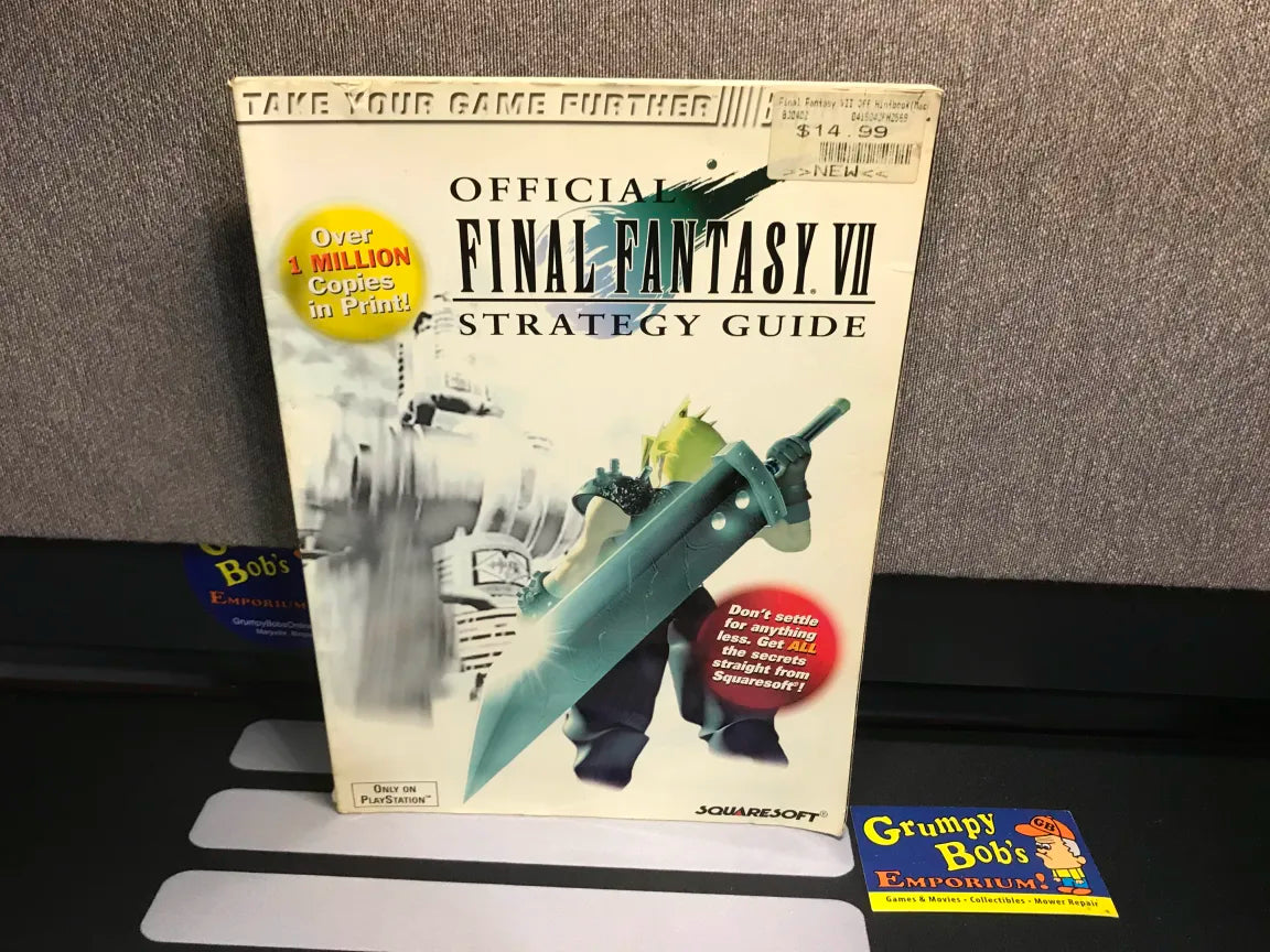 Final Fantasy VII (Official Strategy Guide) (BradyGames) Pre-Owned (Pictured)