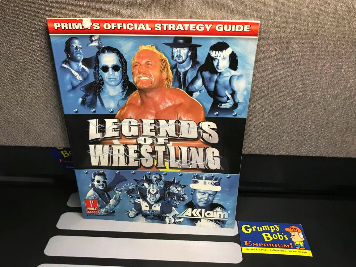 Legends of Wrestling (Official Strategy Guide) (Prima Games) Pre-Owned (Pictured)
