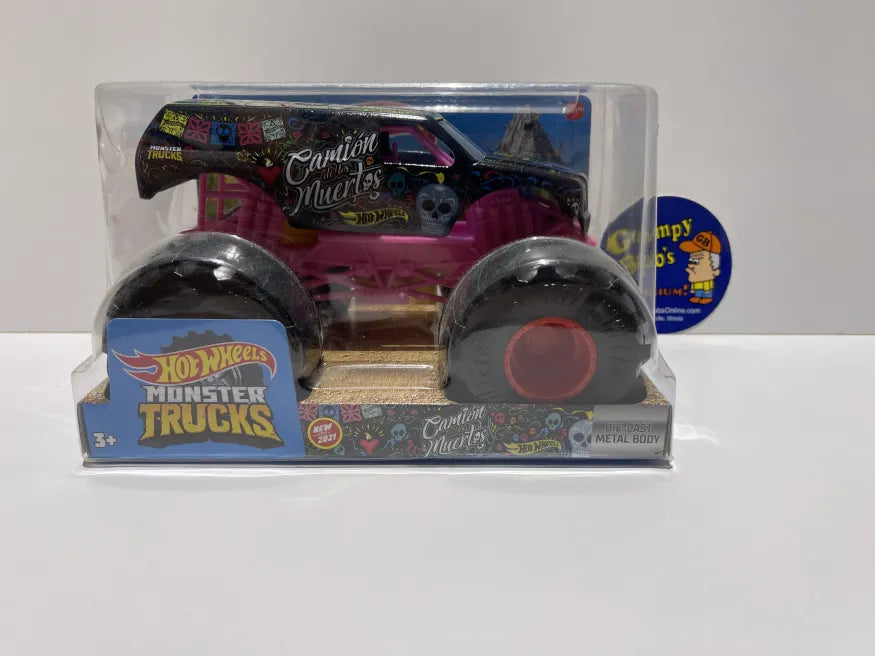 Monster Trucks: Camion De Los Muertos [Die-Cast Metal Body] (2020) (Hot Wheels) NEW