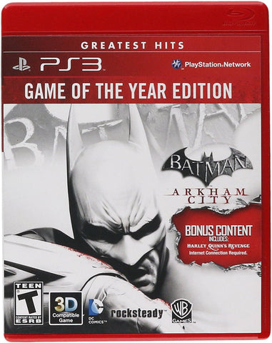 samtidig kran Vores firma Batman: Arkham City - Game Of The Year (Playstation 3) Pre-Owned – Grumpy  Bob's Emporium