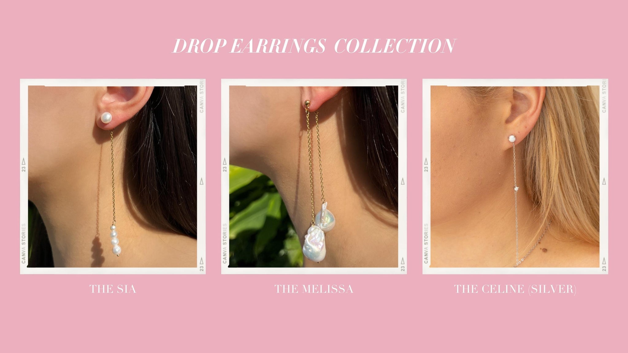 Types of Earrings : Different ways to style drop earrings – Jimena Alejandra