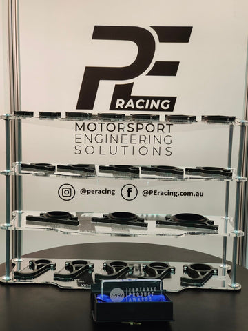 PE Racing Award Winning Mounting Clamps PRI Trade Show