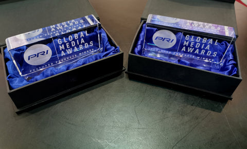 PRI Trade show featured product case global media awards PE Racing