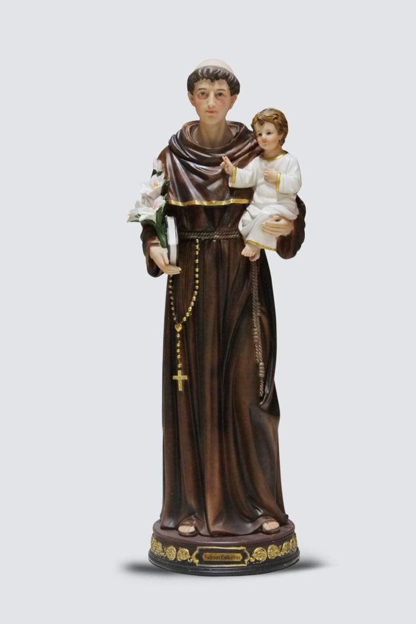 St. Anthony 36 Inch Statue - Patron Saint of Lost Things – Living ...