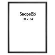 Load image into Gallery viewer, Dark Wood locking snap frame poster size 18X24 - 1.25 inch profile - Snap Frames Direct