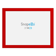 Load image into Gallery viewer, 23x31 Red SnapeZo® Snap Frame - 1.2&quot; Profile