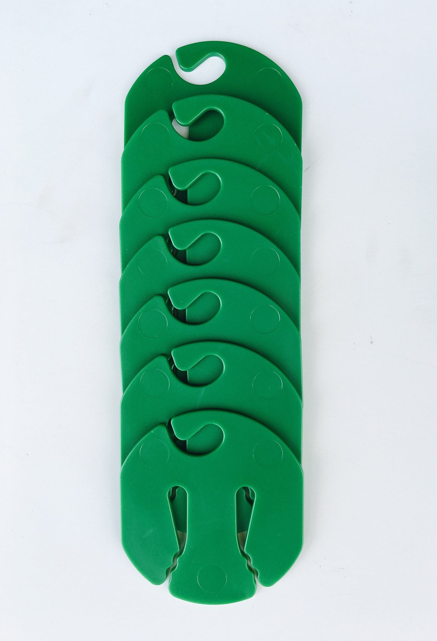 Conjunto de 7+(2 de oferta) cabides Merry Socks verde