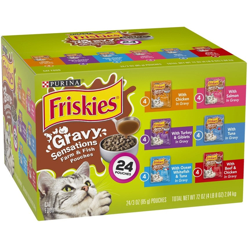 friskies gravy sensations pouch