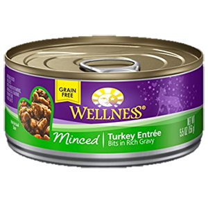 wellness minced cat food