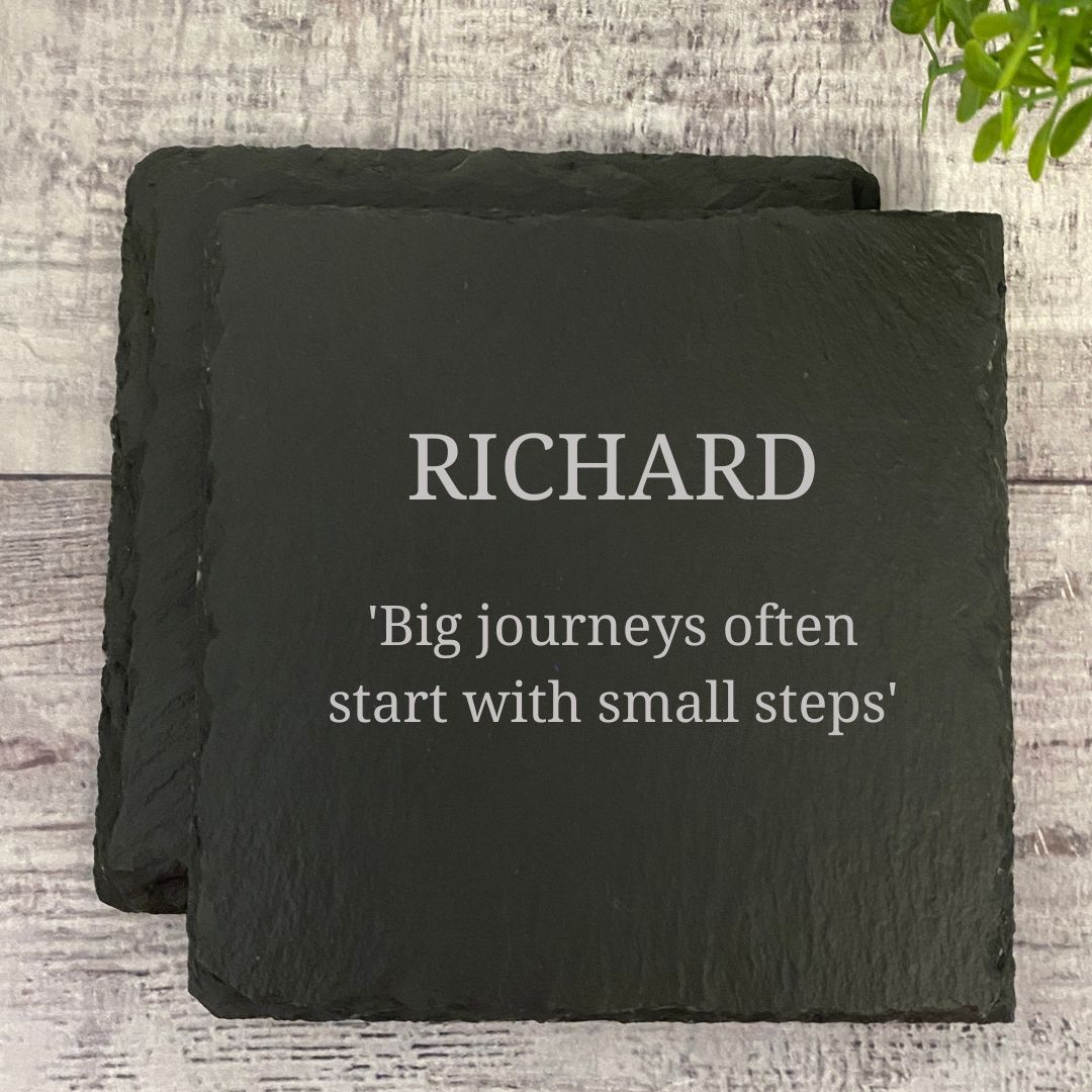 Slate Gifts - Ireland - Personalised Slate Coasters, Placemats &