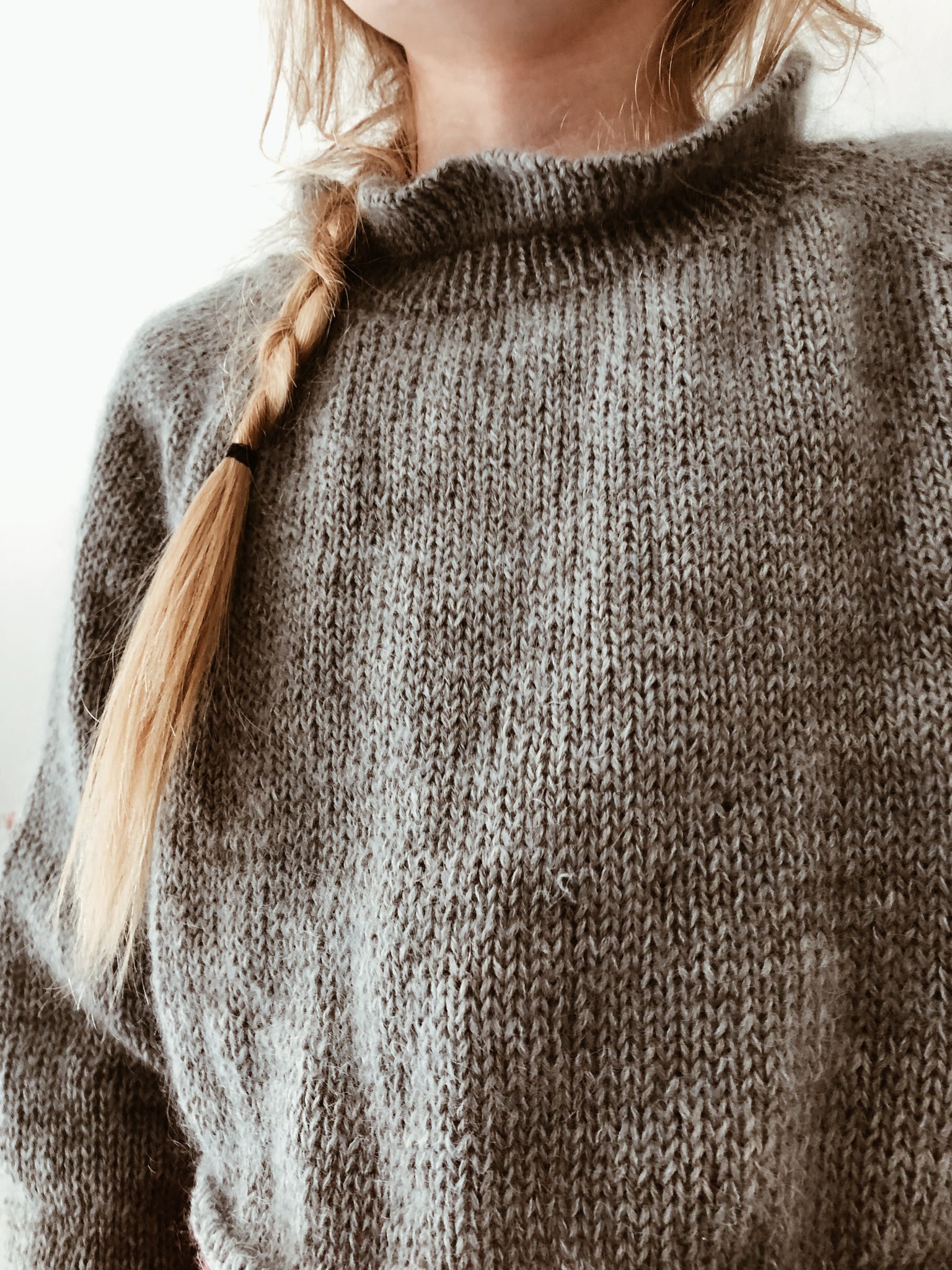 Magnolia Bluse Junior – Mille Knitwear