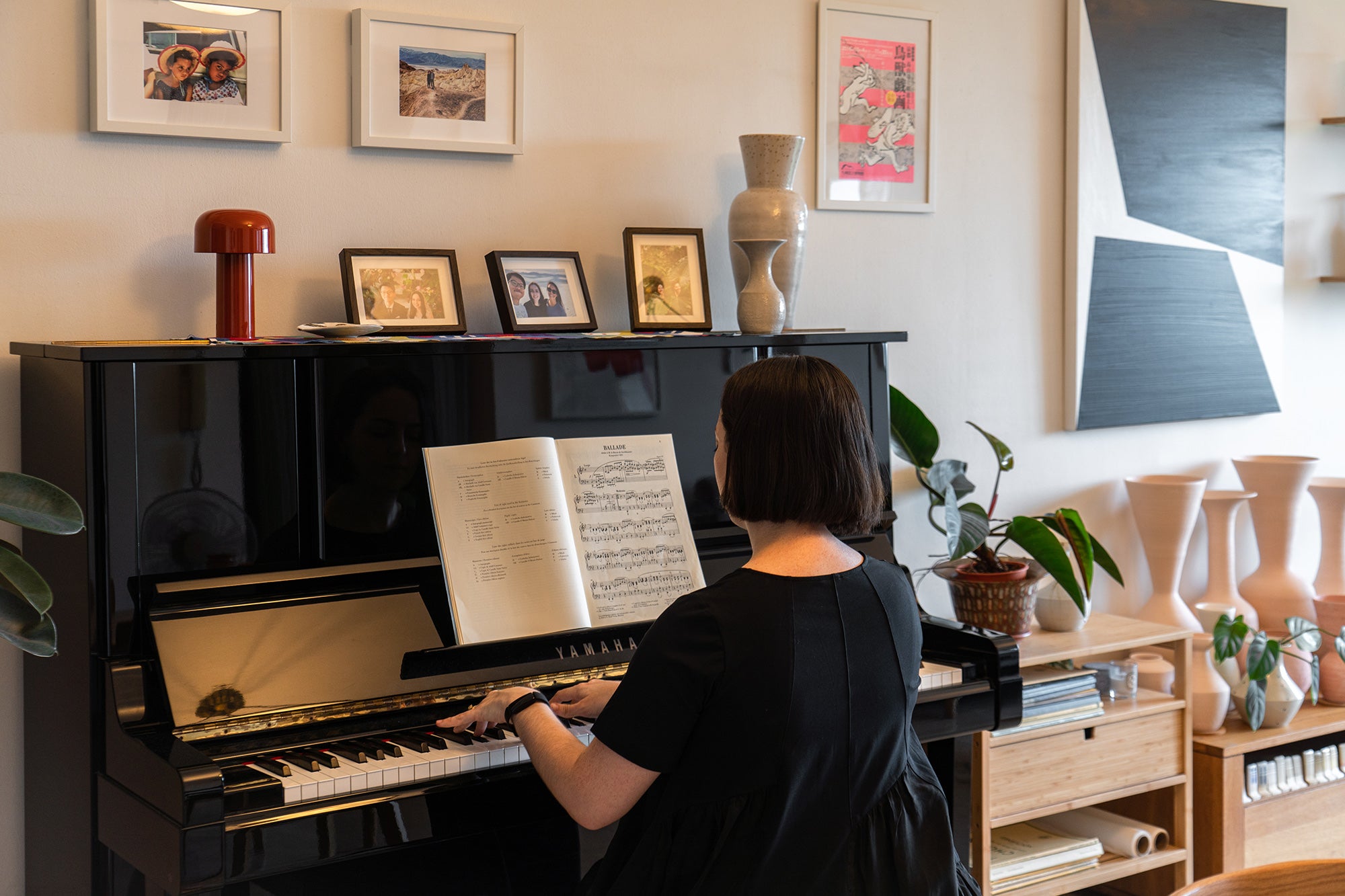 Pianist in Singapore Home Studio