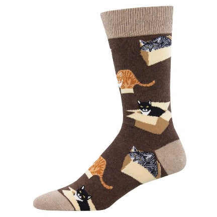 Cat In A Box Sock