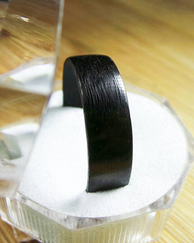 Carbon Fiber Wedding Band