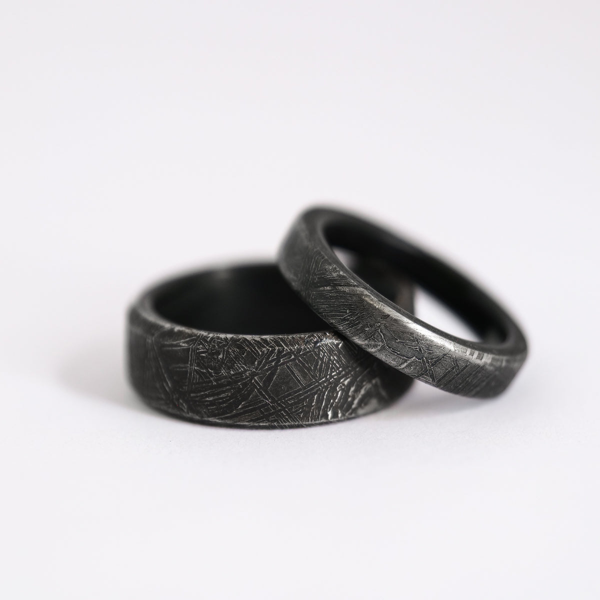 Womens Meteorite Engagement Ring