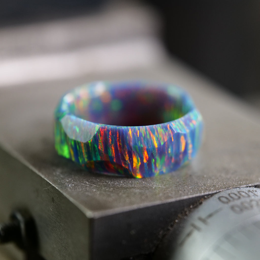 The Obsidian Opal Ring Patrick Adair Designs