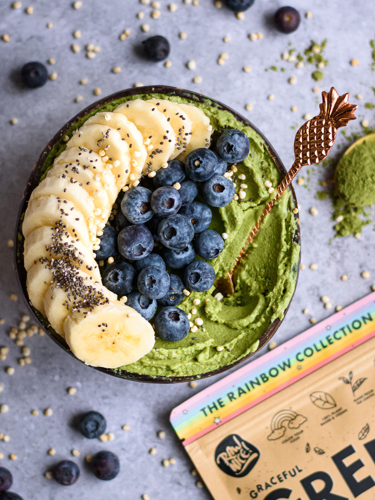 Rawnice Green Antioxidants Smoothie Bowl