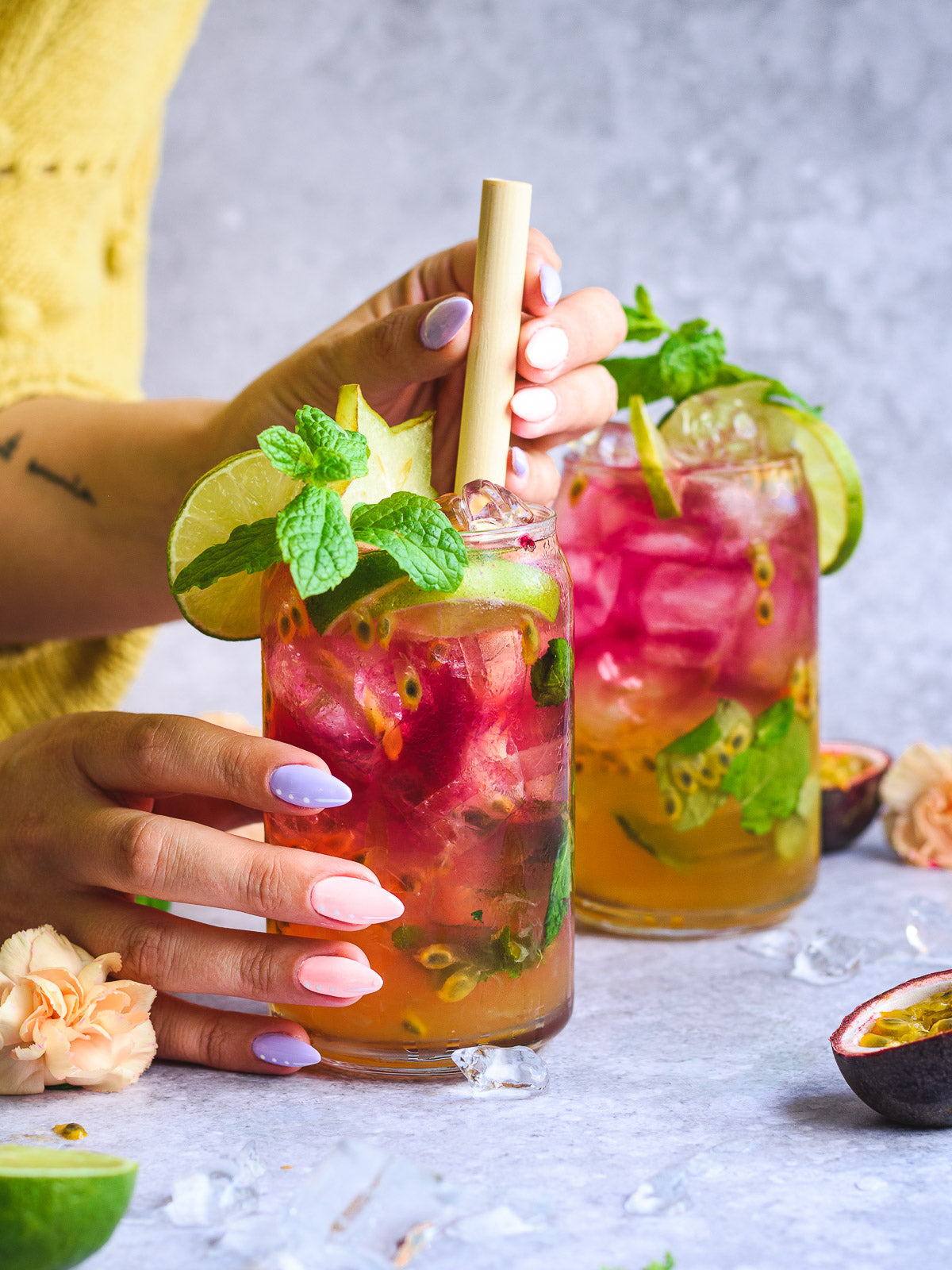 tropical mojito mocktail recipe