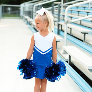 Cheer Uniform Skort Set- Crimson/White – Smock Candy