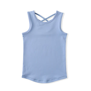 Blue Active Tank - Smock Candy