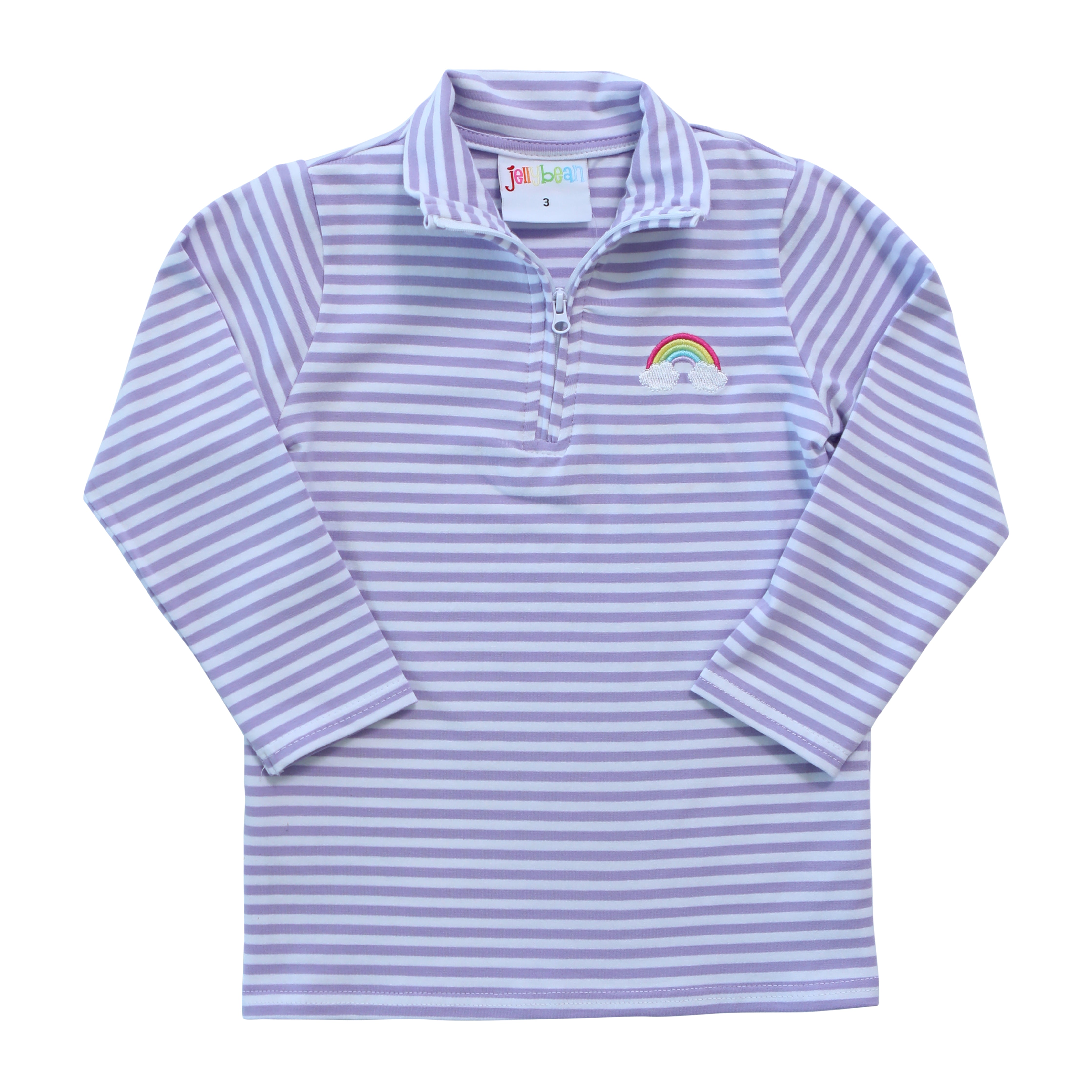 Knit Pullover- Lavender Stripe – Smock Candy