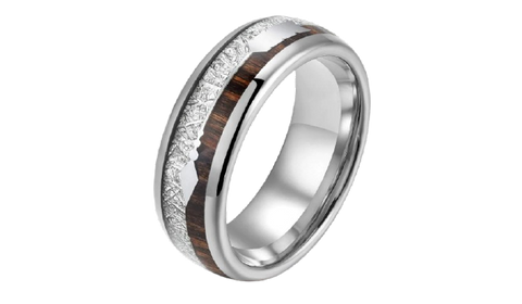 Meteorite Wedding Ring