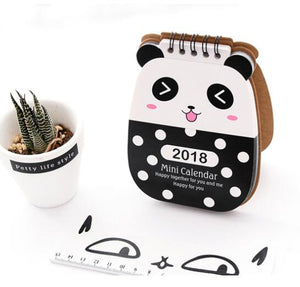 2018 Year New Cat Panda Diy Cartoon Mini Desktop Paper - 