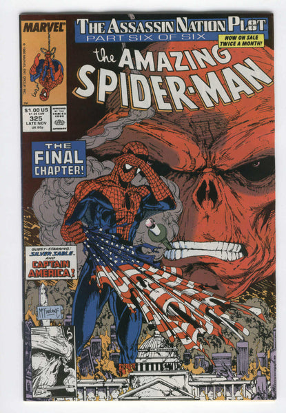 Amazing Spider-Man #325 The Final Chapter Red Skull McFarlane Art VF – East  Bay Comics