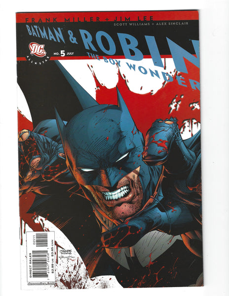 All Star Batman & Robin #5 Frank Miller Jim Lee VFNM – East Bay Comics