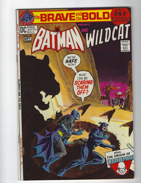 Brave And The Bold #97 Batman & Wildcat Origin of Deadman! Bronze Age –  East Bay Comics