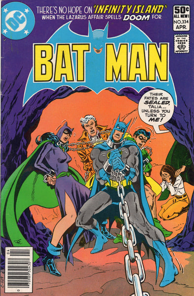 Batman #334 Ra's Al Ghul, Catwoman And Talia Al Ghul On Infinity Islan –  East Bay Comics